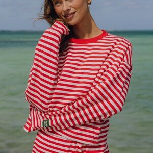 Daily Drills Striped Cotton Long Sleeve